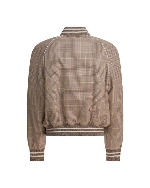 Alexander McQueen Brown Bomber Jackets for men
