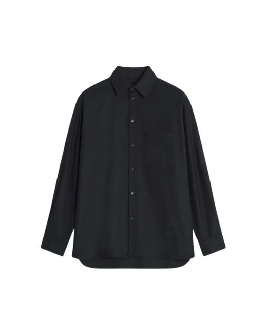 Maison Kitsuné Blue Casual Shirts for men