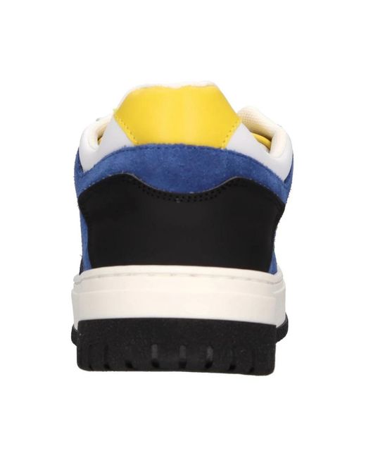 DSquared² Schoenen ,Veelkleurig ,Leer Sneakers Multi Colour in het Blue