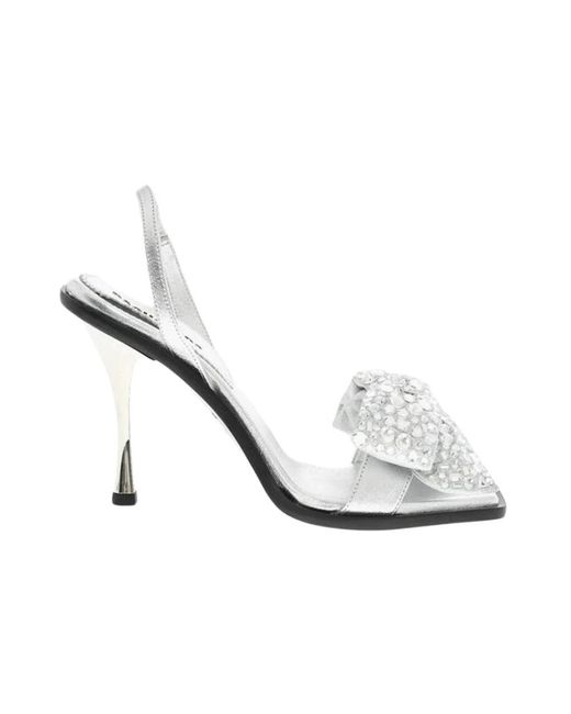 DSquared² White High Heel Sandals