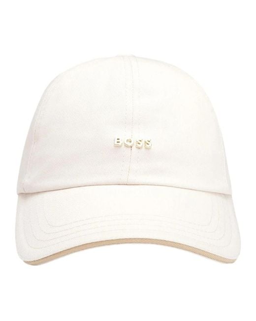 Boss White Hats & Caps