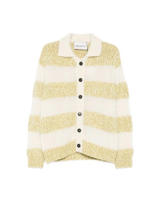 Amaranto Truien & Vesten ,Veelkleurig Sweater in het Natural voor heren