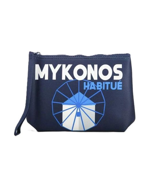 Mc2 Saint Barth Blue Toilet Bags