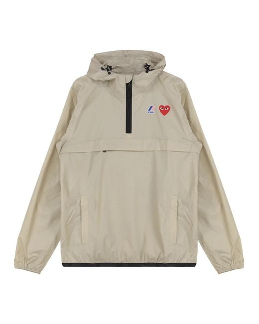 Light Jackets Comme des Garçons de hombre de color Gray