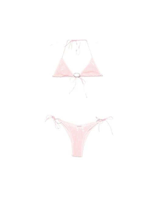 Oseree Pink Bikinis