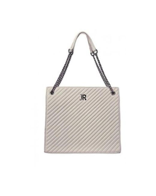 John Richmond Gray Shoulder Bags