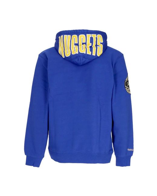 Mitchell & Ness Blue Hoodies for men