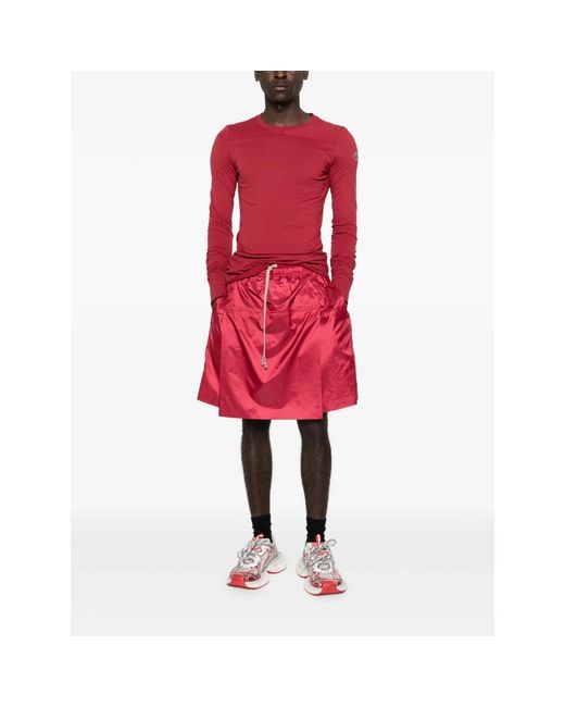 Moncler Red Blouses for men