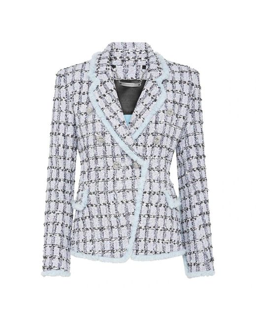 Philipp Plein Jassen ,Blauw ,Polyester Blazer in het Blue