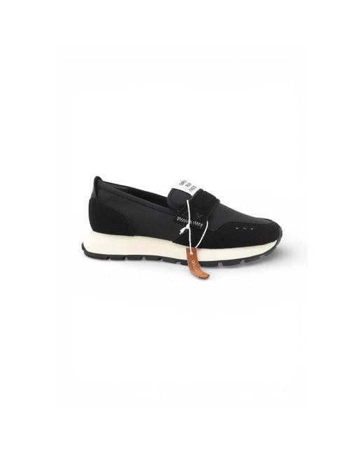 Sun 68 Black Loafers