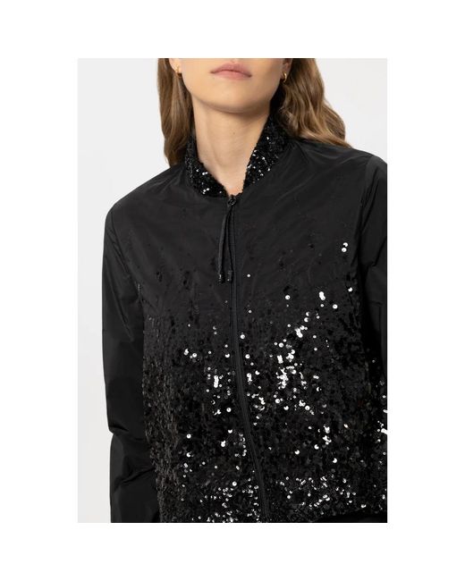 Light Jackets Luisa Cerano de color Black