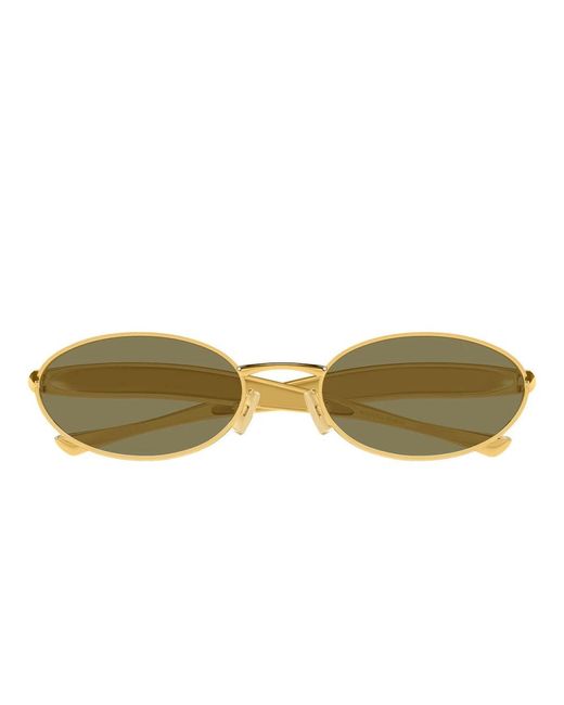 Bottega Veneta Yellow Sunglasses