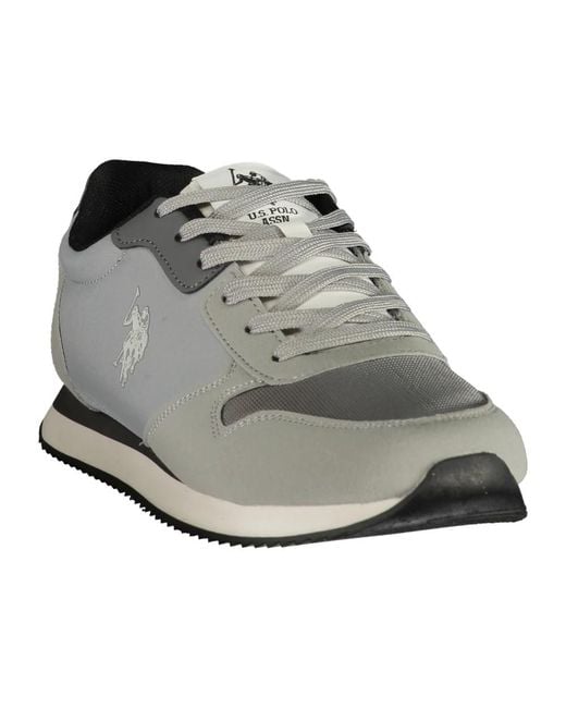 U.S. POLO ASSN. Gray Sneakers for men