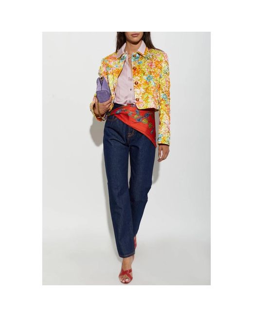 Light Jackets Versace de color Yellow
