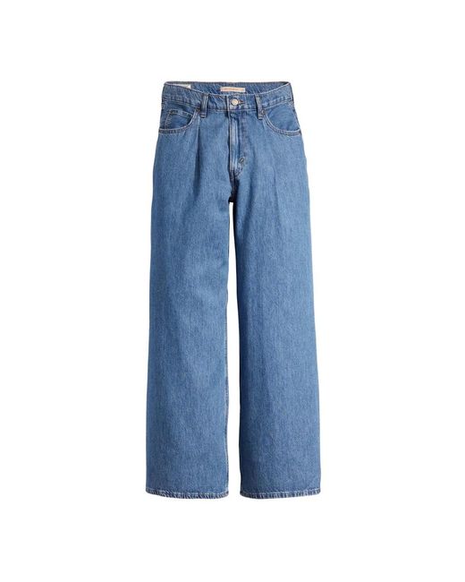 Jeans baggy dad wide leg cause and effect di Levi's in Blue