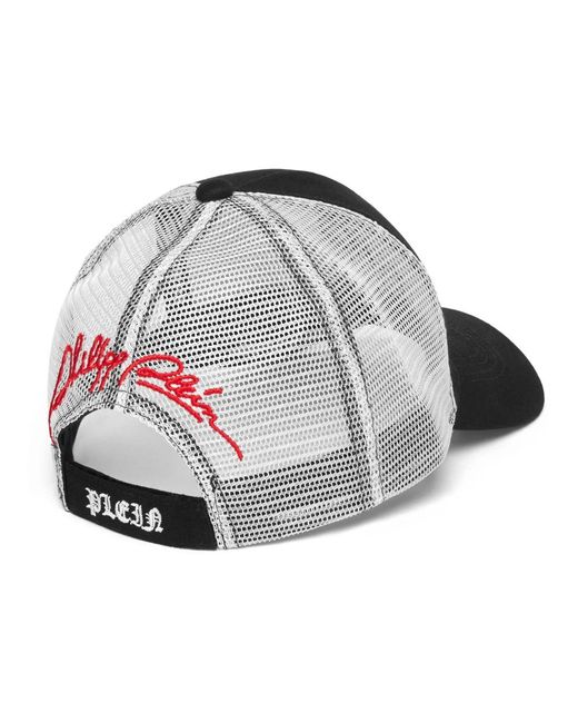 Philipp Plein Baseball Cap in het Black