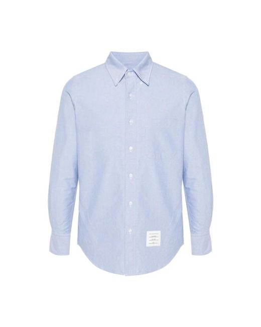 Thom Browne Blue Formal Shirts for men