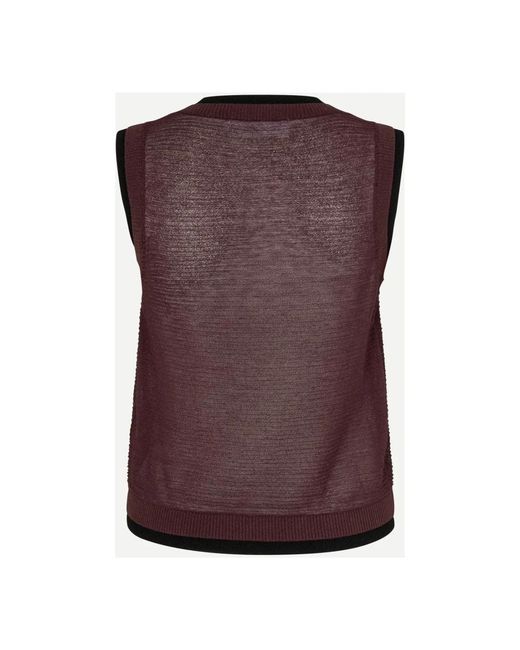 Cardigans Samsøe & Samsøe de color Purple