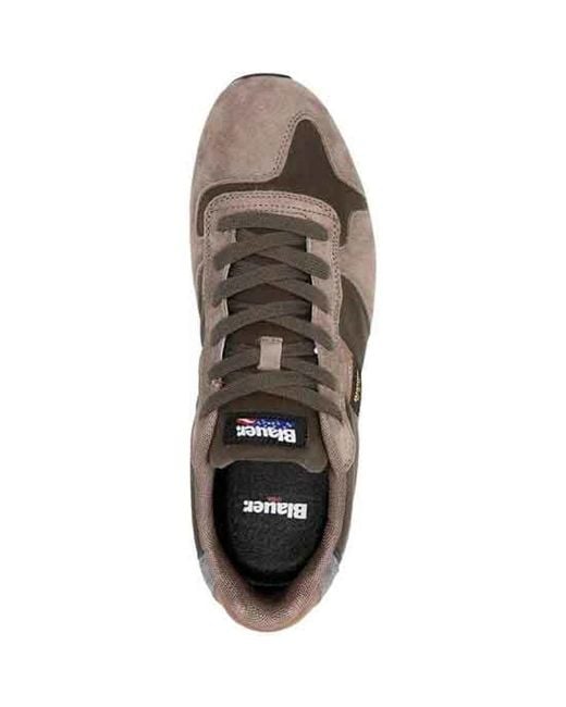 Blauer Sneakers in Gray für Herren
