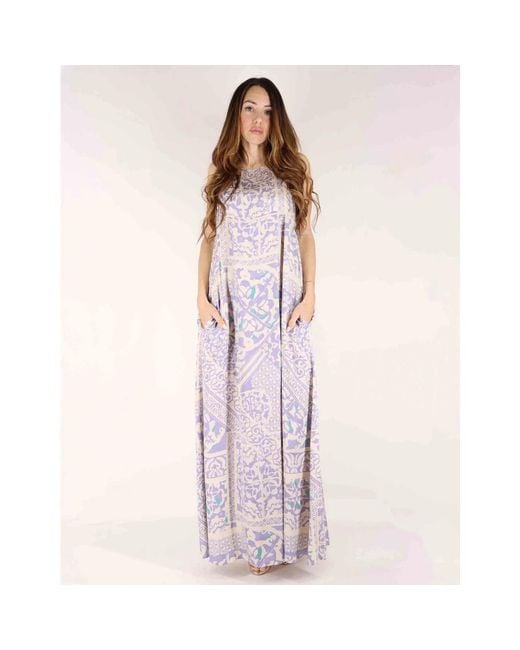 ALESSIA SANTI Purple Maxi Dresses