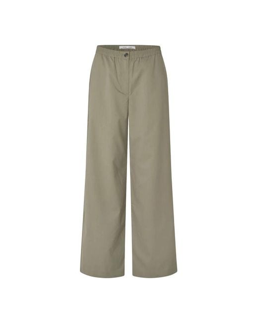 Samsøe & Samsøe Gray Wide Trousers