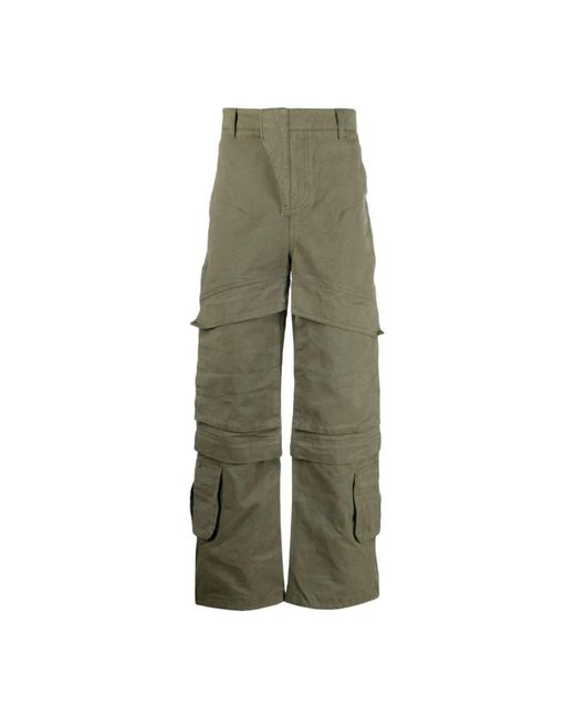 Entire studios Green Straight Trousers for men