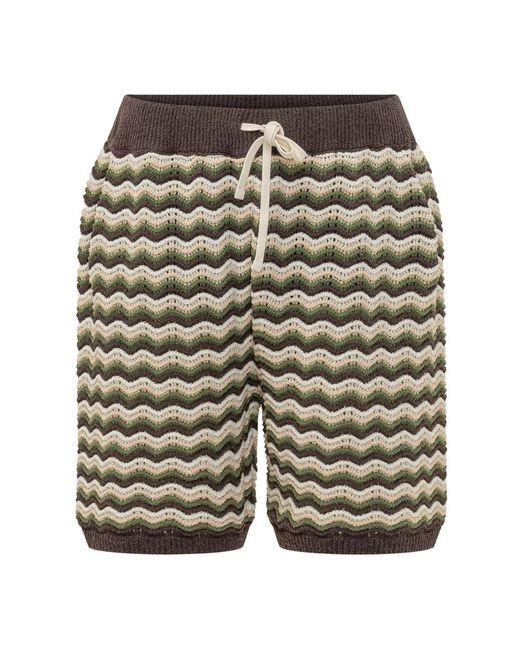 ATOMOFACTORY Green Casual Shorts for men