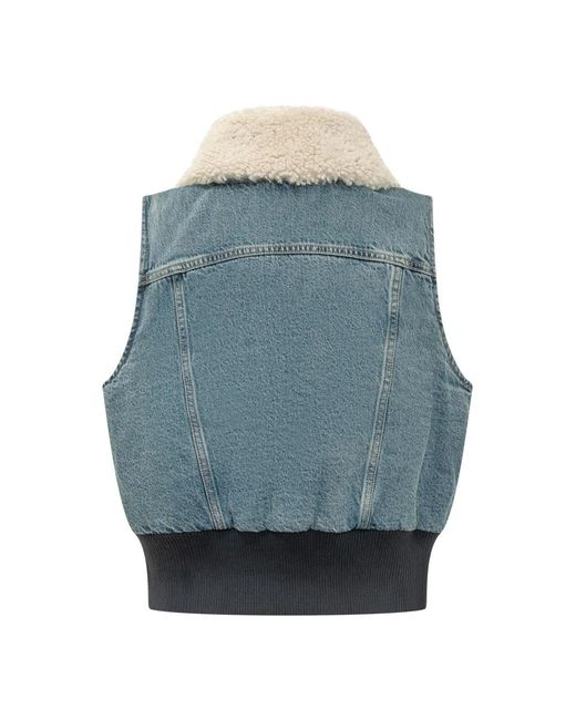 Levi's Jassen ,Blauw ,Vests in het Blue