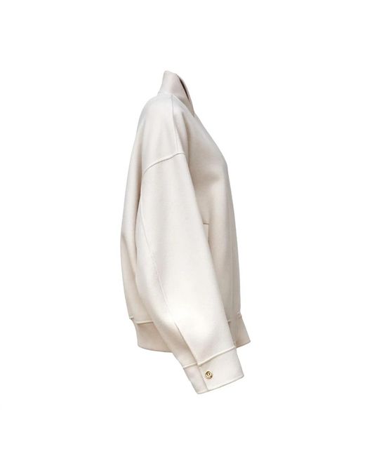 Sportmax Spxondata Bomberjack in het White