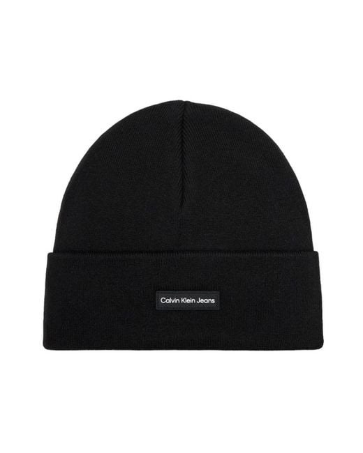 Calvin Klein Beanies in het Black voor heren