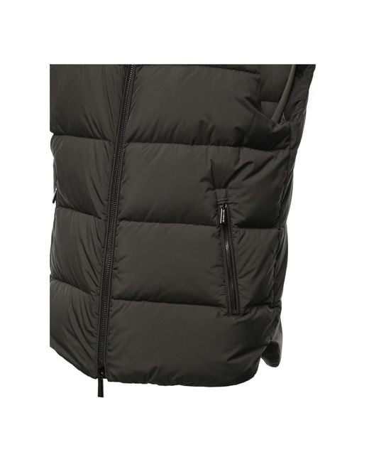 Vests Moorer pour homme en coloris Black