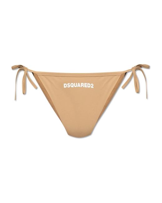 DSquared² Badmode ,Swimsuit Bottom in het Natural