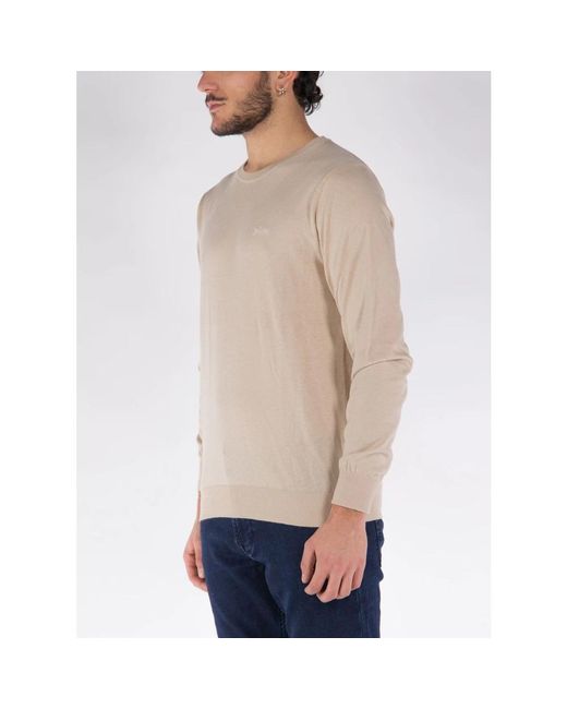 Guess Natural Round-Neck Knitwear for men