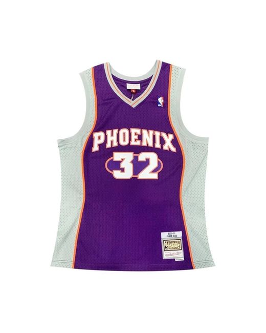 Mitchell & Ness Jason Kidd Basketbalshirt in het Purple voor heren