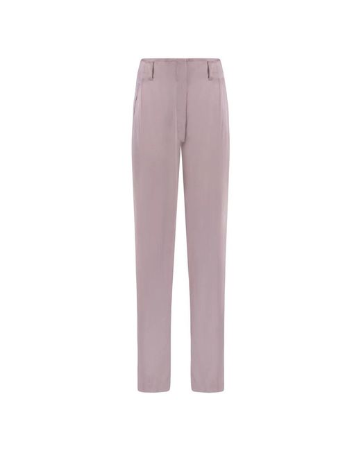 Etro Purple Straight Trousers