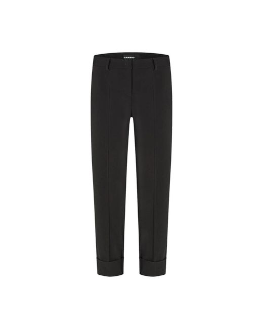 Cambio Black Chinos