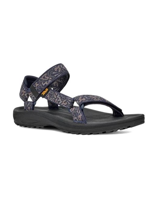 Flat Sandals di Teva in Blue da Uomo