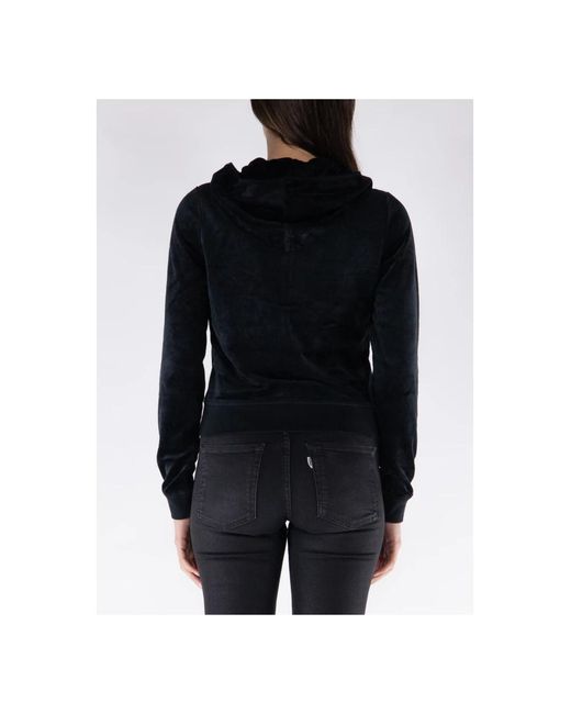 Juicy Couture Black Stylischer zip sweatshirt