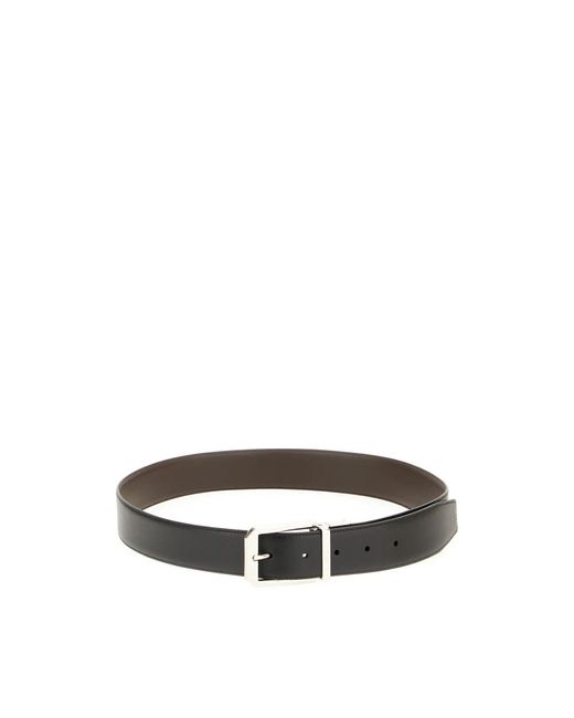 Belts Zegna de hombre de color Black