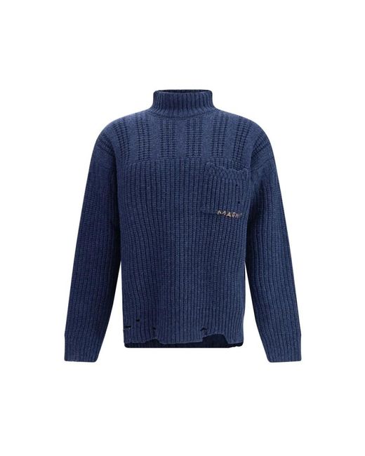 Turtlenecks Marni de hombre de color Blue