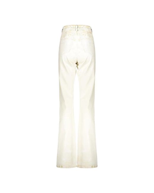 DIESEL White Flared Jeans