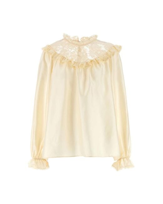 Zimmermann Natural Blouses