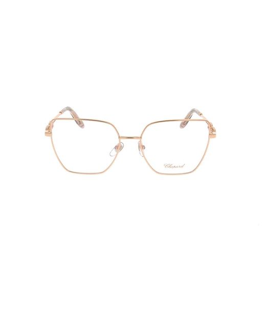 Glasses Chopard de color Metallic
