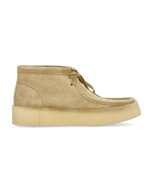 Lace-Up Boots di Clarks in Natural da Uomo