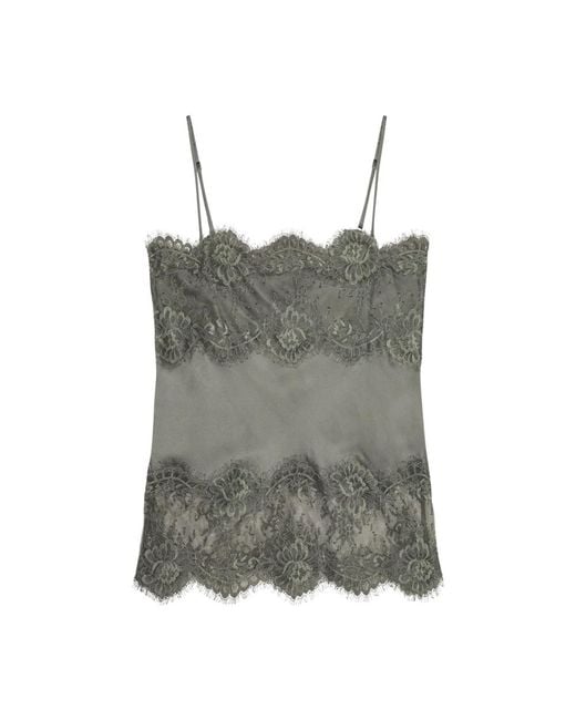 Birgitte Herskind Gray Sleeveless Tops