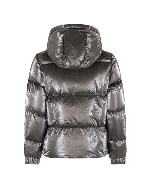 K-Way Gray Winter Jackets