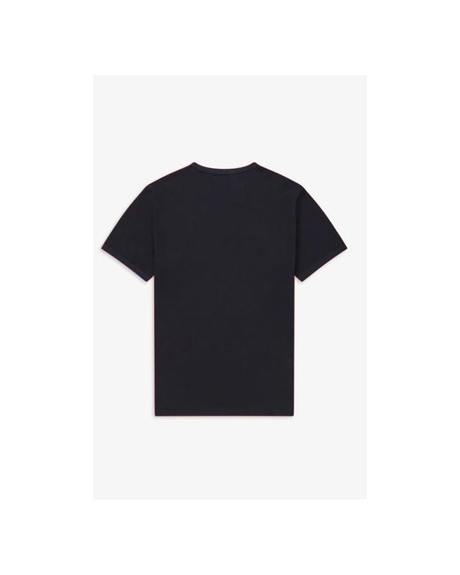 Fred Perry Blue T-Shirts for men