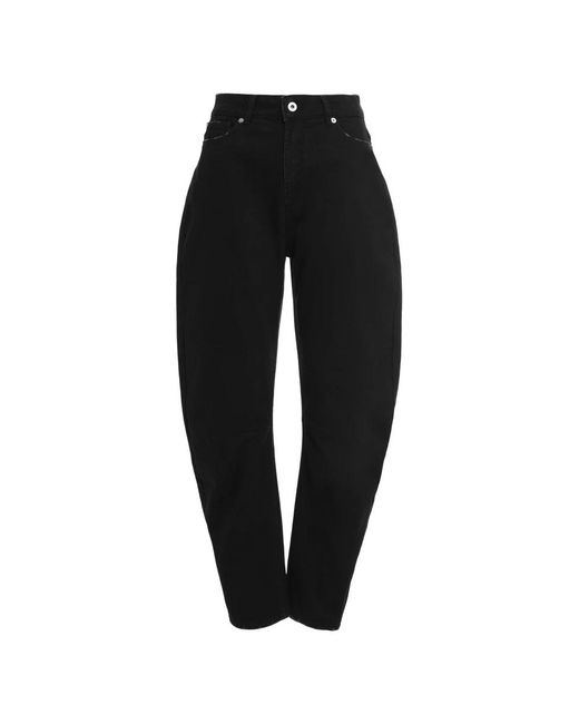 Halfboy Black Loose-Fit Jeans
