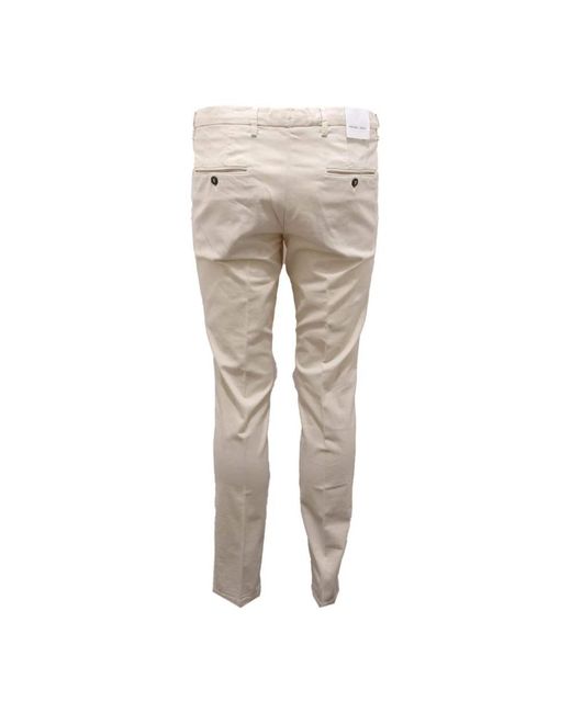 Michael Coal Gray Slim-Fit Trousers for men