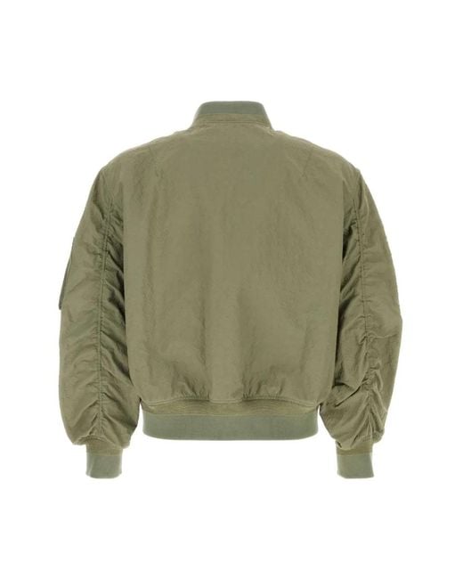 Givenchy Jassen ,Groen ,Olijfgroene Ritsjas Met Zakken in het Green voor heren